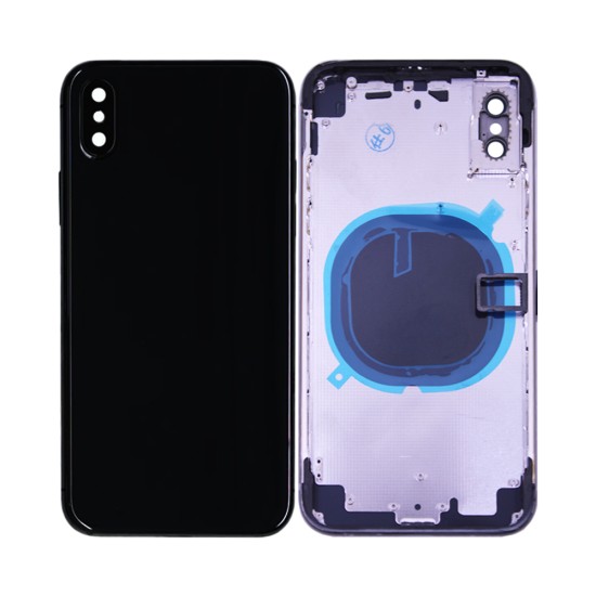 Tampa Traseira+Frame Apple iPhone X/10 Preto